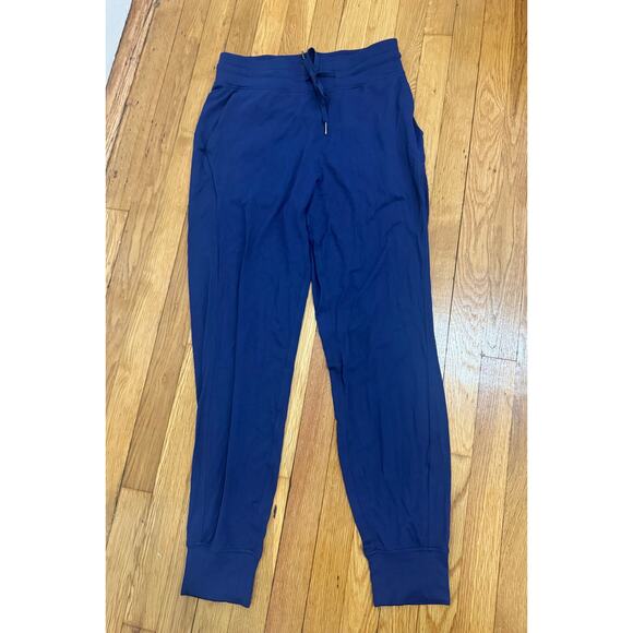 Lululemon size 8 ready to rulu joggers navy blue joggers lulu everyday pants - Picture 3 of 8